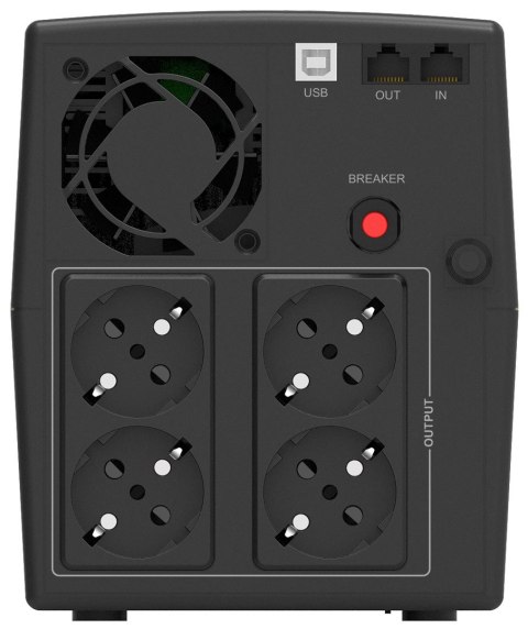 PowerWalker VI 2200 STL zasilacz UPS Technologia line-interactive 2,2 kVA 1320 W 4 x gniazdo sieciowe