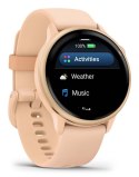 Garmin vívoactive 6 3,05 cm (1.2") AMOLED 42 mm Cyfrowy 390 x 390 px Ekran dotykowy Różowy Wi-Fi GPS