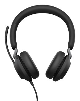 Słuchawki nauszne Jabra Evolve2 40 SE MS Stereo, USB-C, czarne