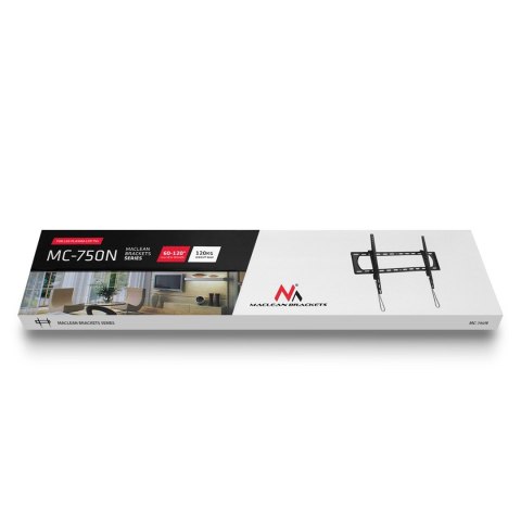 MACLEAN UCHWYT DO TV, MONITORA 120' 120KG MC-750N