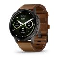 Zegarek sportowy Garmin Venu 4 AMOLED 45mm Brązowy
