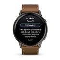 Zegarek sportowy Garmin Venu 4 AMOLED 45mm Brązowy