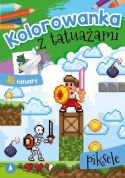Kolorowanka z tatuażami Piksele 58.11.13.0 74727 WYDAWNICTWO