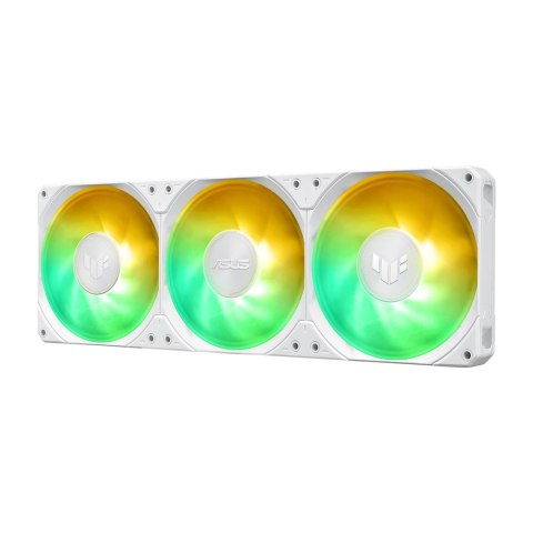 ASUS TUF Gaming LC III 360 ARGB LCD White Edition Procesor Chłodnica cieczy all-in-one 12 cm Biały 1 szt.
