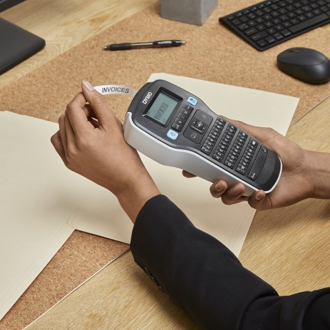 DYMO LabelManager 160 6/9/12 mm D1-BĂ¤nder Azerty