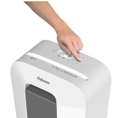 Fellowes LX Series Powershred LX50 niszczarka Rozdrabnianie krzyżowe Biały