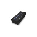 ICY BOX IB-AC618 USB 3.2 Gen 1 (3.1 Gen 1) Type-B 5000 Mbit/s Czarny
