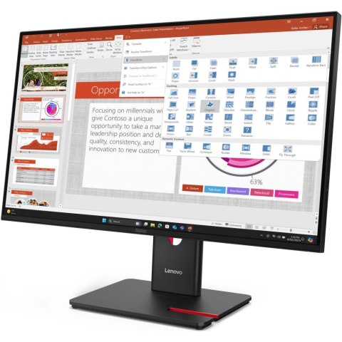 Monitor LENOVO 64A5ZAT6EU (27" /IPS /120Hz /1920 x 1080 /Czarny)