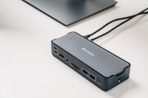 Verbatim CDS-15 Przewodowa USB 3.2 Gen 1 (3.1 Gen 1) Type-C Czarny, Szary