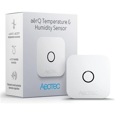 AEOTEC Aeotec aërQ Czujnik temperatury i wilgotności, Z-Wave Plus AEOTEC | aërQ | Czujnik temperatury i wilgotności