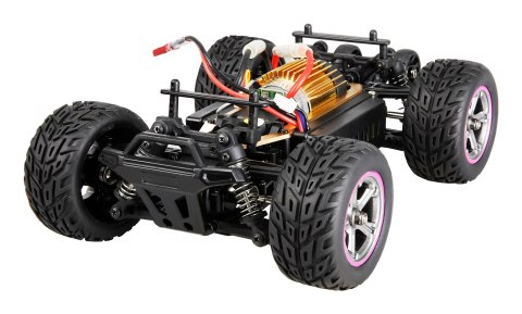 Amewi Hyper Go MAX20 Monster Truck Li-Po 750mAh niebieski/różowy