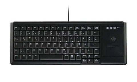 Contour Design Active Key AK-4400-TU klawiatura Przemysłowy USB QWERTZ Niemiecki Czarny