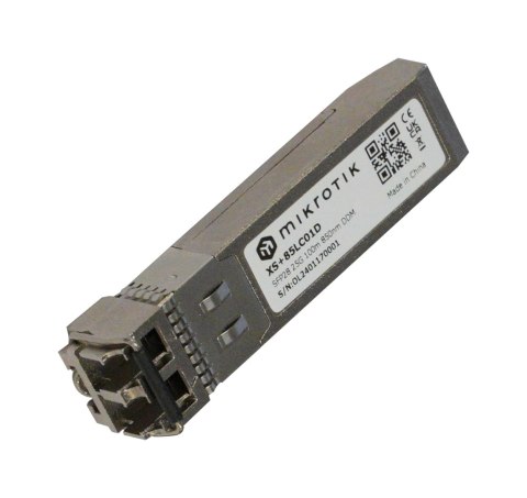 MikroTik Moduł MikroTik SFP28 | XS+85LC01D | Dual LC UPC | 10000/25000 Mbit/s | Maksymalna odległość transferu 100 m