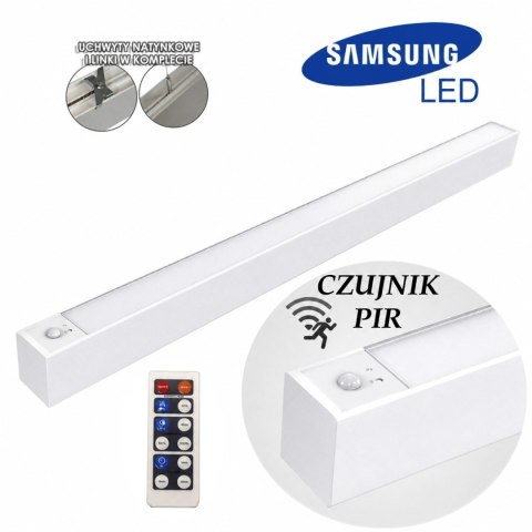 Oprawa led Cabail 40W 4000K 1,2m biała PIR