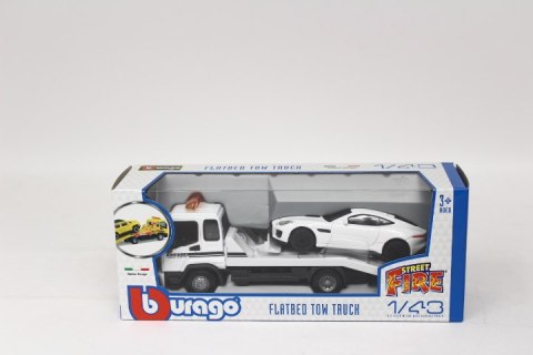 BBU 1:43 Street Fire FTTruck Jaguar F-Ty whi 31419 JAGUAR