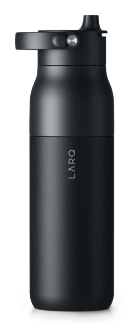 LARQ Bottle PureVis 2 - inteligentna, samoczyszcząca butelka filtrująca, światło UV-C 680ml (obsidian black)