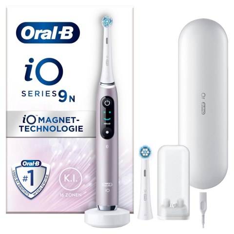 Oral-B iO Series 9n Dorosły Obrotowo-pulsacyjna szczoteczka do zębów Różowy