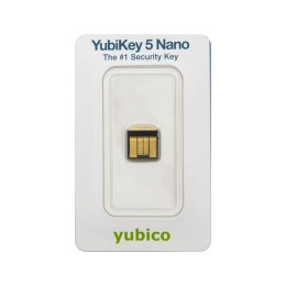 Klucz zabezpieczający YUBICO YubiKey 5 Nano