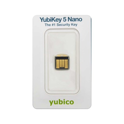Klucz zabezpieczający YUBICO YubiKey 5 Nano