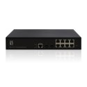 10-portowy zarządzalny przełącznik gigabitowy L2, 2x GE SFP Producent: LEVELONE (GEL-1061V2)
