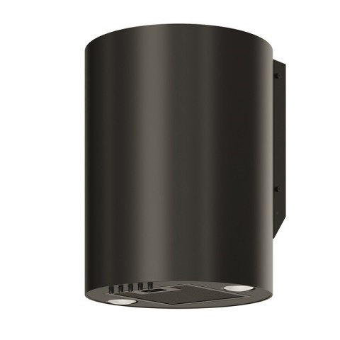 Okap kominowy MAAN Elba Mini WPB 431 50 cm | LED | filtry aluminiowe | czarny