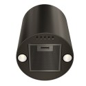 Okap kominowy MAAN Elba Mini WPB 431 50 cm | LED | filtry aluminiowe | czarny
