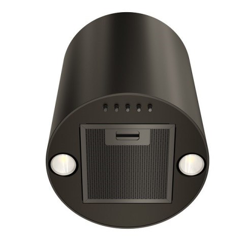 Okap kominowy MAAN Elba Mini WPB 431 50 cm | LED | filtry aluminiowe | czarny