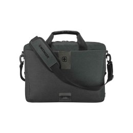 Teczka na laptopa z przegrodą na tablet - szara