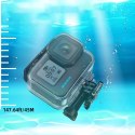 Etui wodoodporne do kamery sportowej GoPro Hero 9 / 10 / 11 / 12 - przezroczyste