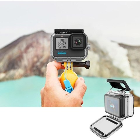 Etui wodoodporne do kamery sportowej GoPro Hero 9 / 10 / 11 / 12 - przezroczyste