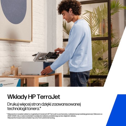 HP Oryginalnym wkładem z żółtym tonerem o wysokiej wydajności 213X LaserJet