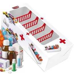 BRANQ Organizer Na Leki MED BOX Biały Plastikowy Z 5 Przegródkami 5640