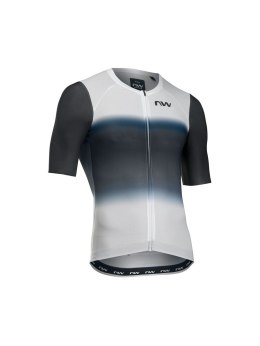 Koszulka rowerowa NORTHWAVE Blade Air Jersey S/s biało czarna - L
