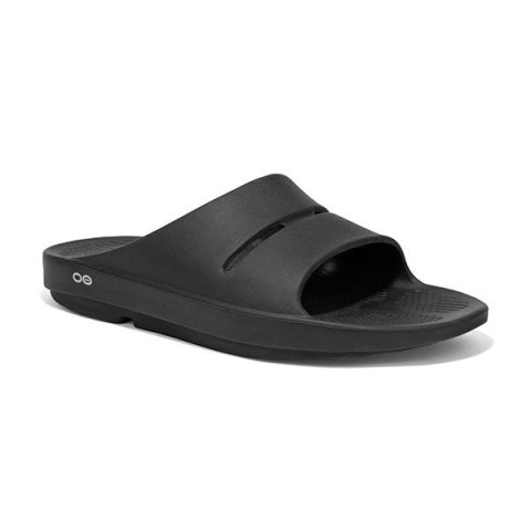 OOFOS OOahh Slide Męski Czarny