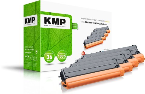 KMP B-T101VX kaseta z tonerem 4 szt. Zamiennik Czarny, Cyjan, Purpurowy, Żółty