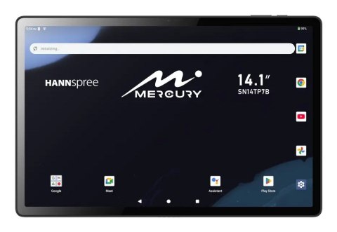 Hannspree Mercury Mediatek LTE 128 GB 35,8 cm (14.1") 6 GB Wi-Fi 5 (802.11ac) Android 15 Czarny