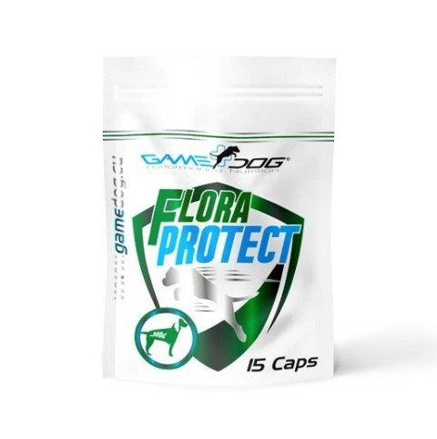 Game Dog Flora Protect Probiotyk wsparcie mikroflory jelit dla psa 15kaps