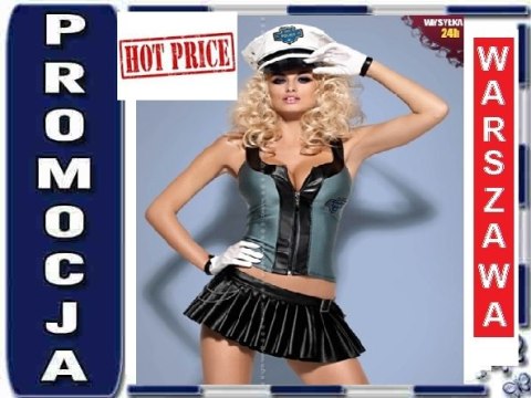 OBSESSIVE Police skirty komplet 5-częściowy