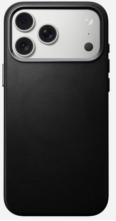 NOMAD Traditional Leather Case - skórzane etui do iPhone 17 Pro Max kompatybilne z MagSafe (black)