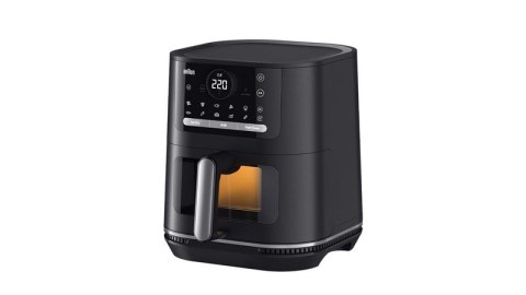 Braun HF 5075 Pojedyńczy Autonomiczny 2000 W Frytkownica na gorące powietrze Czarny, Szary