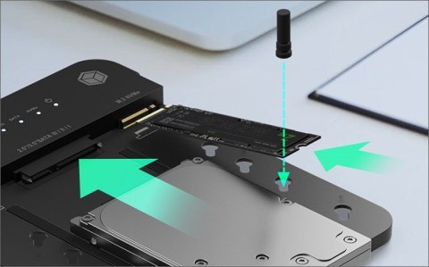 ICY BOX IB-2915MSCL-C31 USB 3.2 Gen 2 (3.1 Gen 2) Type-C Czarny