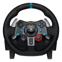 Logitech G 991-000539 kontroler gier Aluminium, Czarny USB Kierownica + pedały + zestaw słuchawkowy PC, PlayStation 4, PlayStati