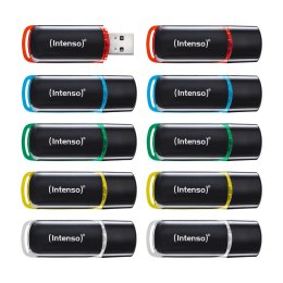 Intenso 3511551 pamięć USB 4 GB USB Typu-A 2.0 Czarny, Czerwony, Zielony, Przezroczysty, Żółty, Niebieski
