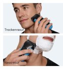 Braun Series 3 310s Golarka foliowa Przycinarka Czarny, Niebieski