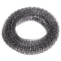 Druciak Metalowy Czarny 8 cm do Przypaleń Garnków Grilla Rusztu