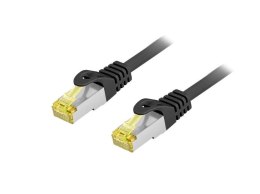 Equip 605113 kabel sieciowy Czarny 50 m Cat6a S/FTP (S-STP)