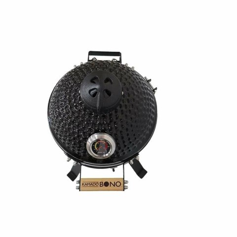 Kamado Bono Picnic Ceramic Grill 13" Kamado barbecue/grill Wózek Węgiel drzewny (paliwo) Czarny