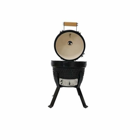 Kamado Bono Picnic Ceramic Grill 13" Kamado barbecue/grill Wózek Węgiel drzewny (paliwo) Czarny