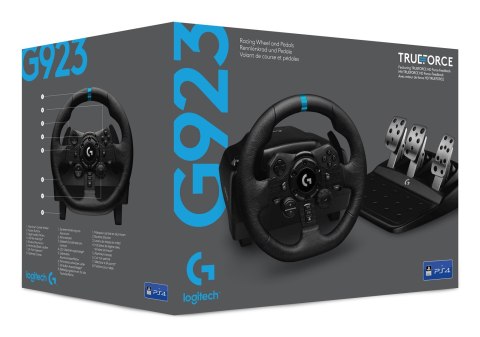 Logitech G G923 SE Czarny USB 2.0 Kierownica + pedały + joystick PC, PlayStation 4, PlayStation 5