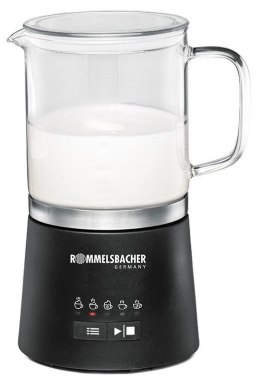 Rommelsbacher MS 625 spieniacz / podgrzewacz do mleka Automatyczny spieniacz/podgrzewacz do mleka Czarny, Stal nierdzewna